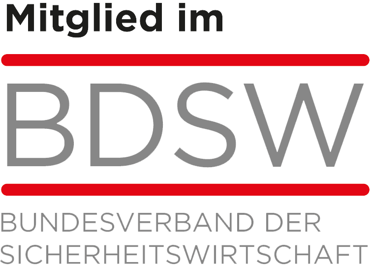 Logo BDSW | © BUNDESVERBAND DER SICHERHEITSWIRTSCHAFT (BDSW) Wirtschafts- und Arbeitgeberverband e. V.